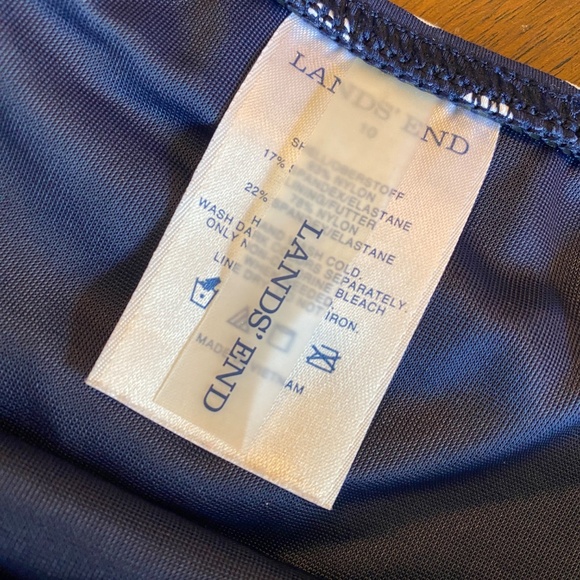 Lands End tankini set size 10 - Picture 6 of 12